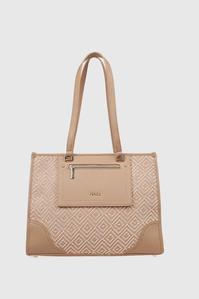 VERDE FASHION | Shopping bag texture intrecciata - 14
