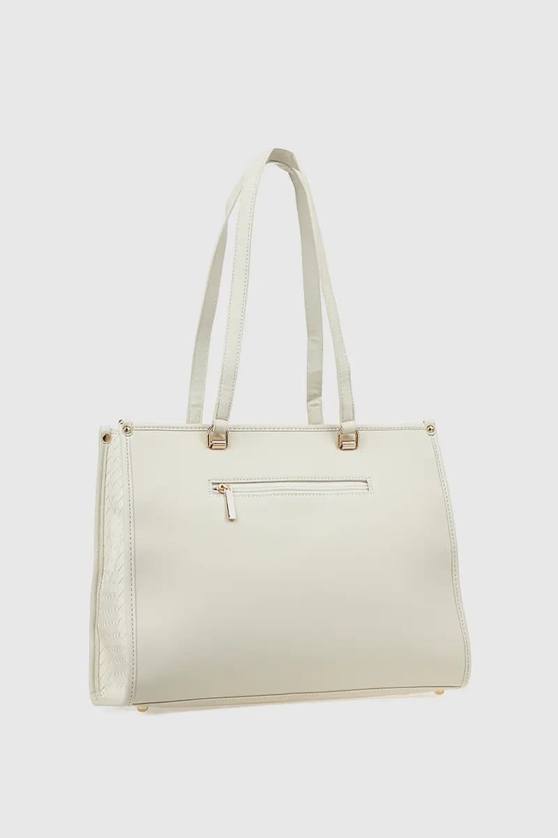 VERDE FASHION | Shopping bag texture intrecciata - 2
