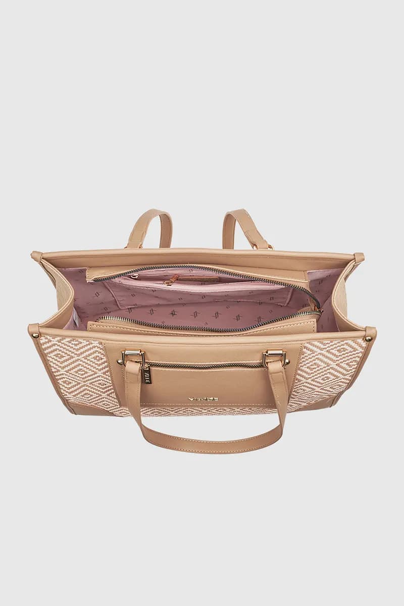 VERDE FASHION | Shopping bag texture intrecciata - 8