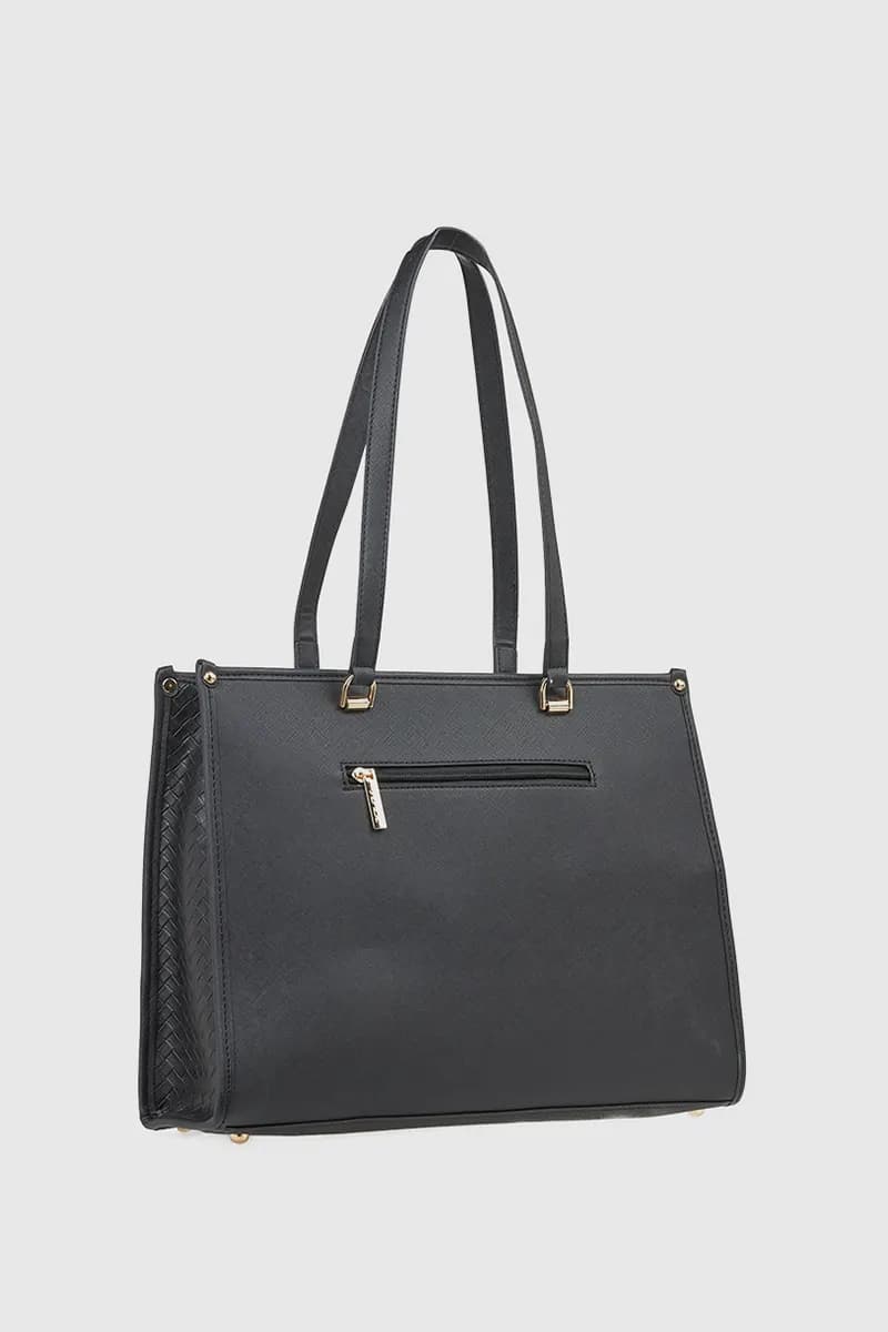 VERDE FASHION | Shopping bag texture intrecciata - 10