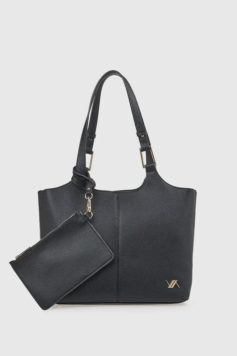 VERDE FASHION | Borsa a spalla con pochette removibile - 15