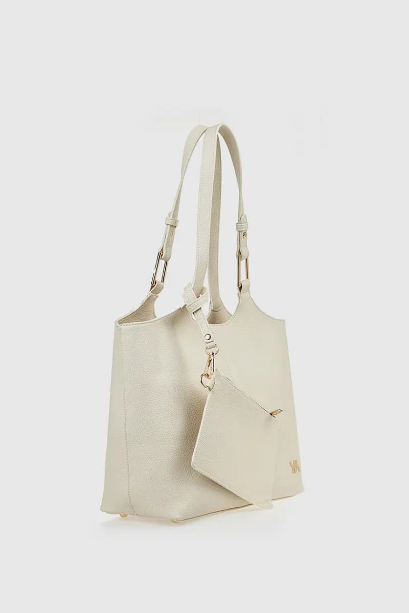 VERDE FASHION | Borsa a spalla con pochette removibile - 11
