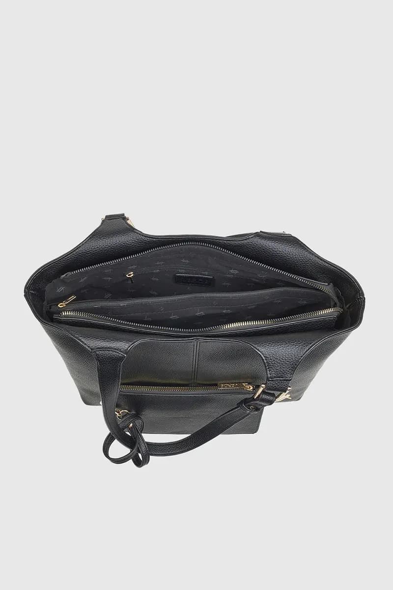 VERDE FASHION | Borsa a spalla con pochette removibile - 4