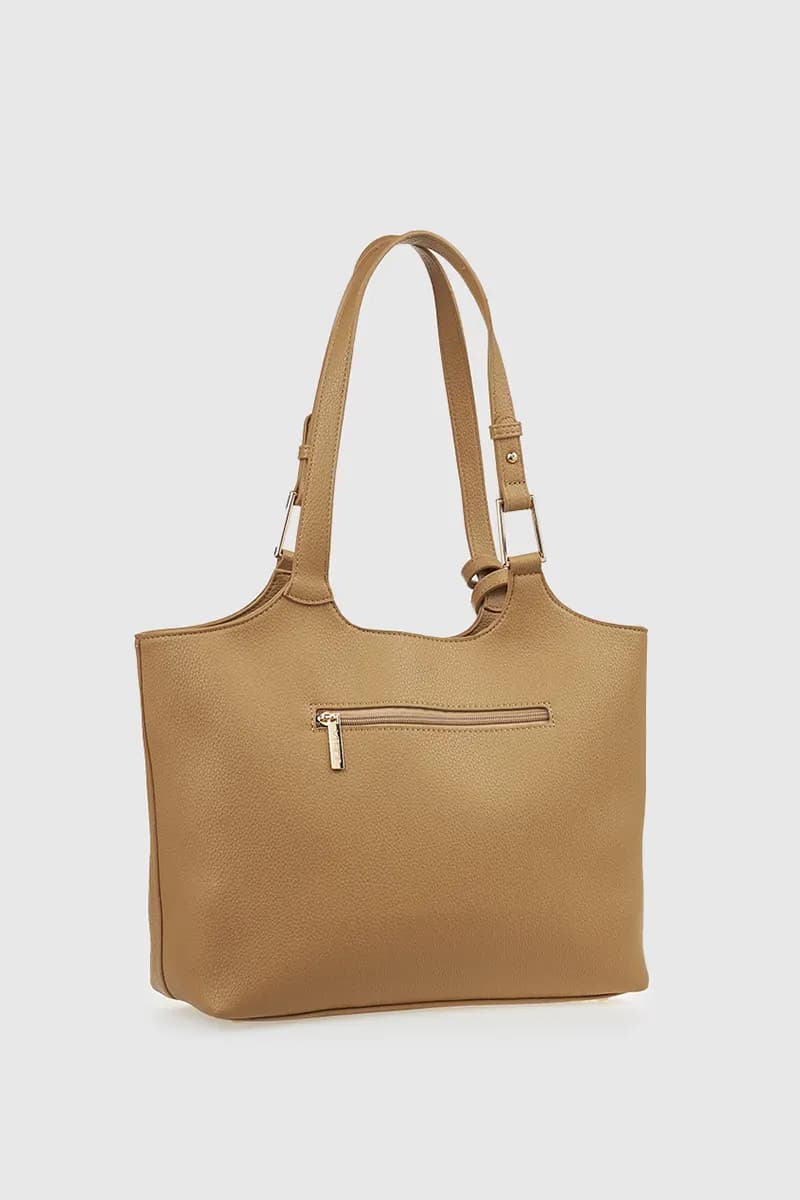 VERDE FASHION | Borsa a spalla con pochette removibile - 6