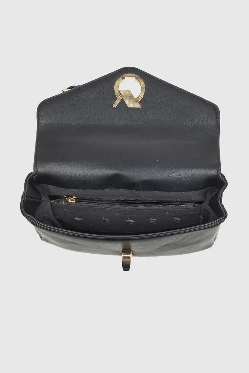 VERDE FASHION | Borsa a tracolla con patta - 8