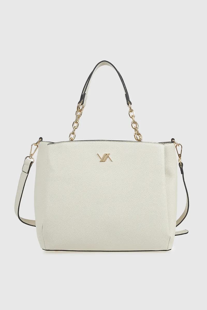 VERDE FASHION | Borsa morbida a tre scomparti - 1