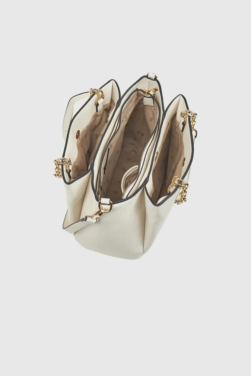 VERDE FASHION | Borsa morbida a tre scomparti - 4