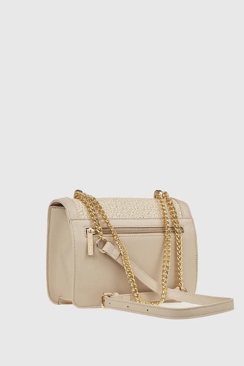VERDE FASHION | Tracolla in rafia ed ecopelle - 2