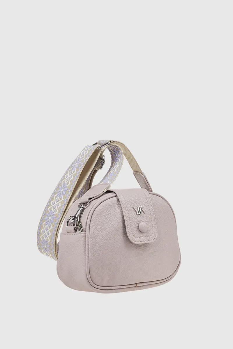 VERDE FASHION | Mini bag in ecopelle con tracolla - 11