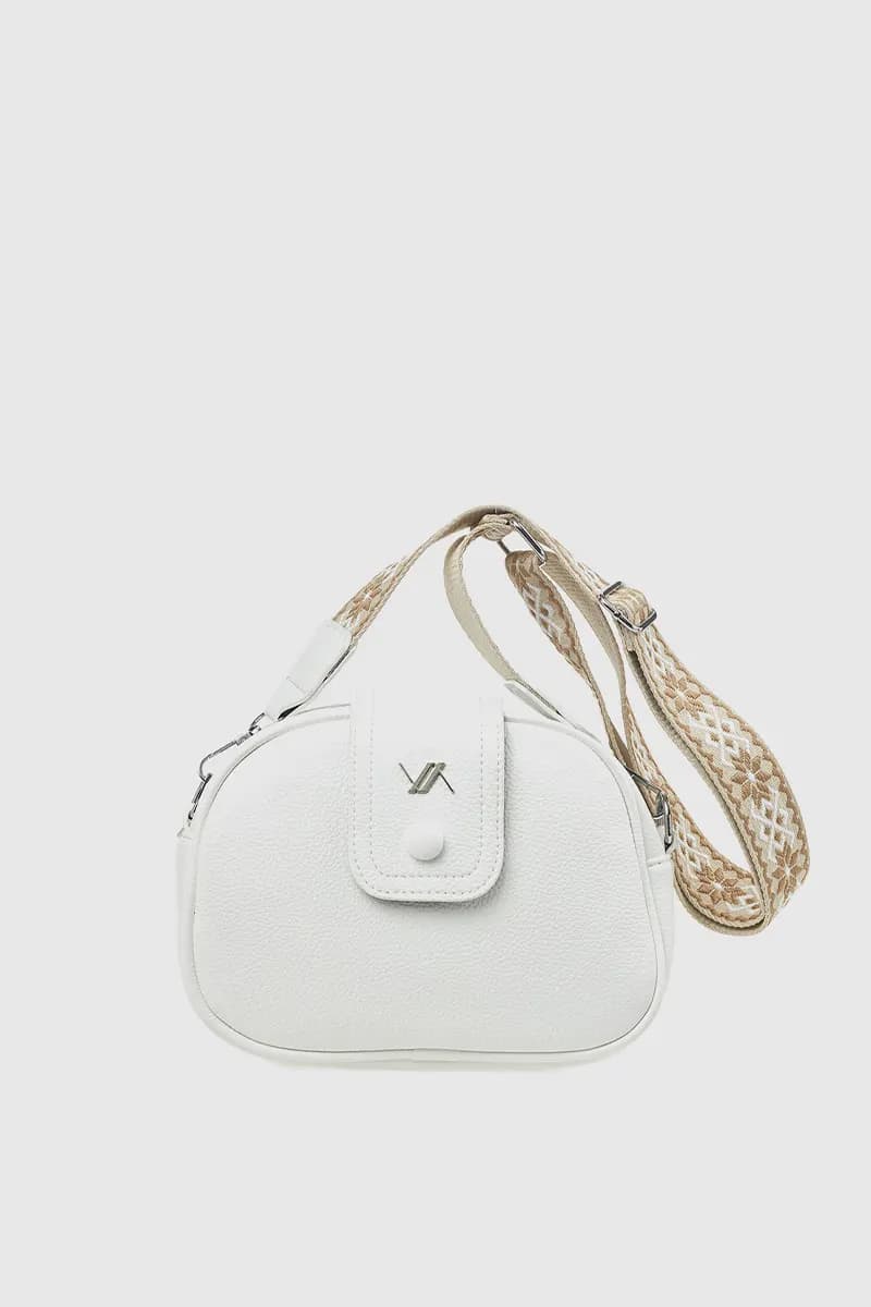 VERDE FASHION | Mini bag in ecopelle con tracolla - 13