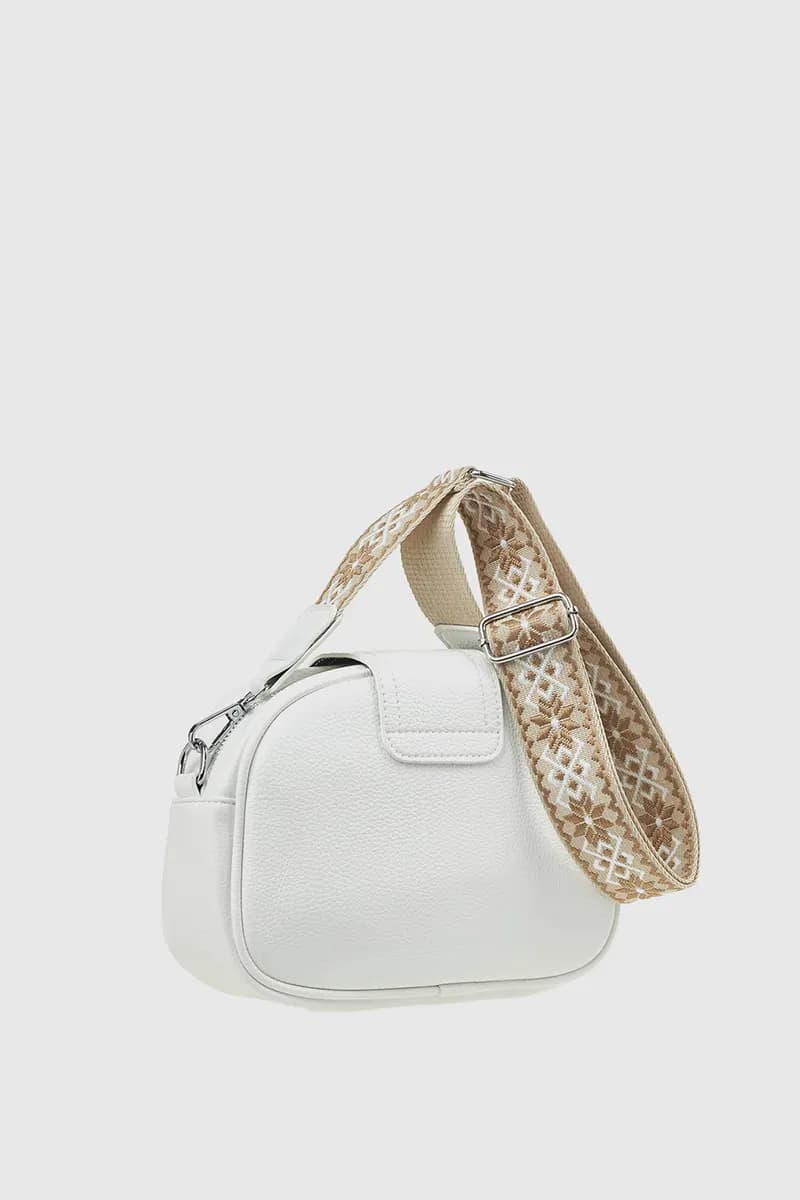 VERDE FASHION | Mini bag in ecopelle con tracolla - 14