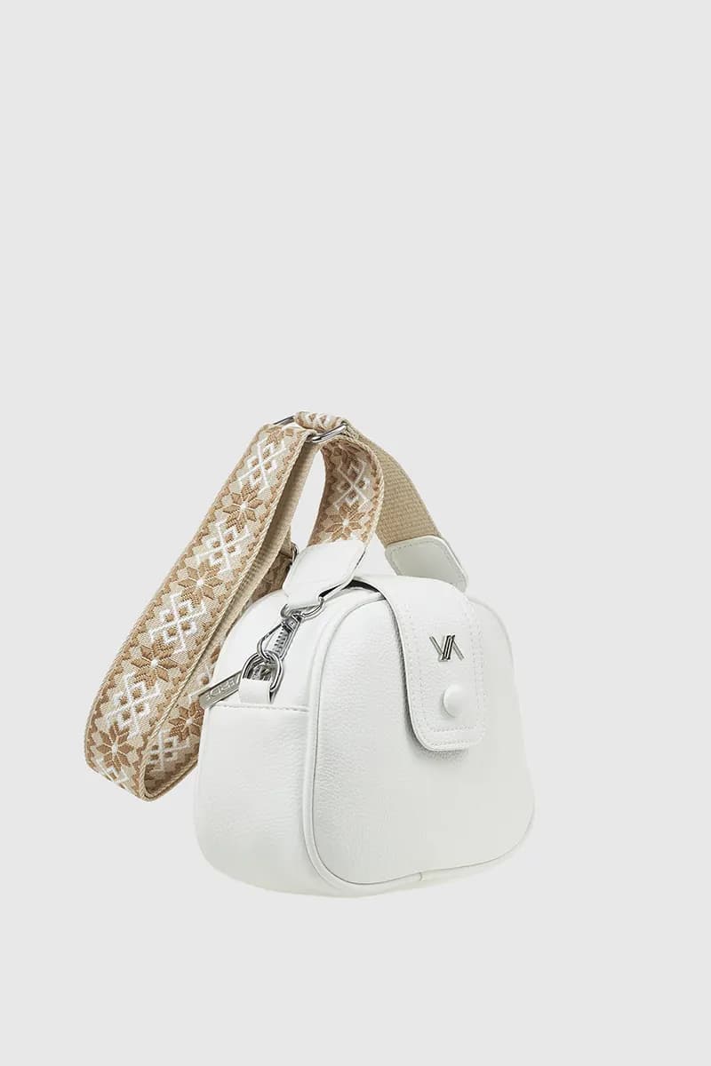 VERDE FASHION | Mini bag in ecopelle con tracolla - 15