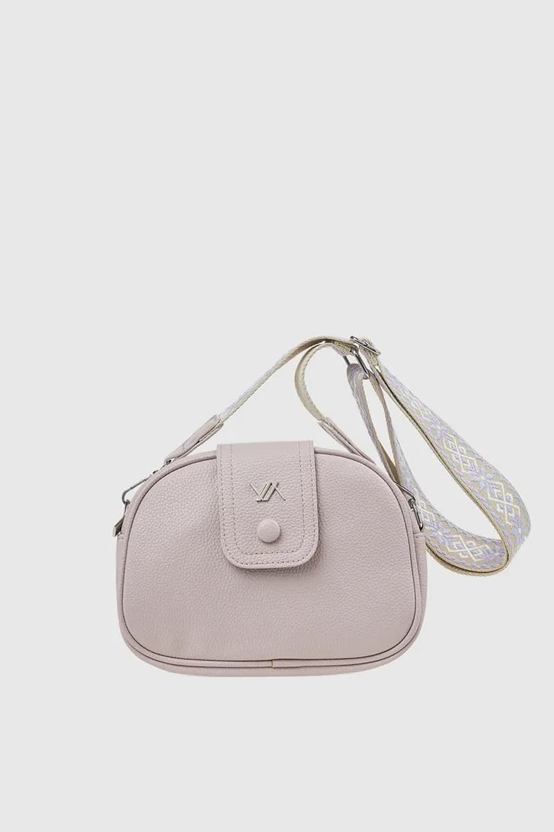 VERDE FASHION | Mini bag in ecopelle con tracolla - 9