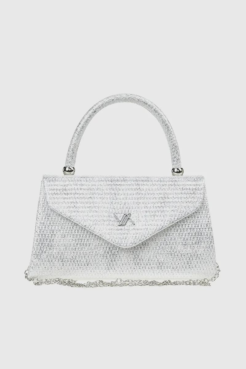 VERDE FASHION | Pochette in rafia con patta - 18