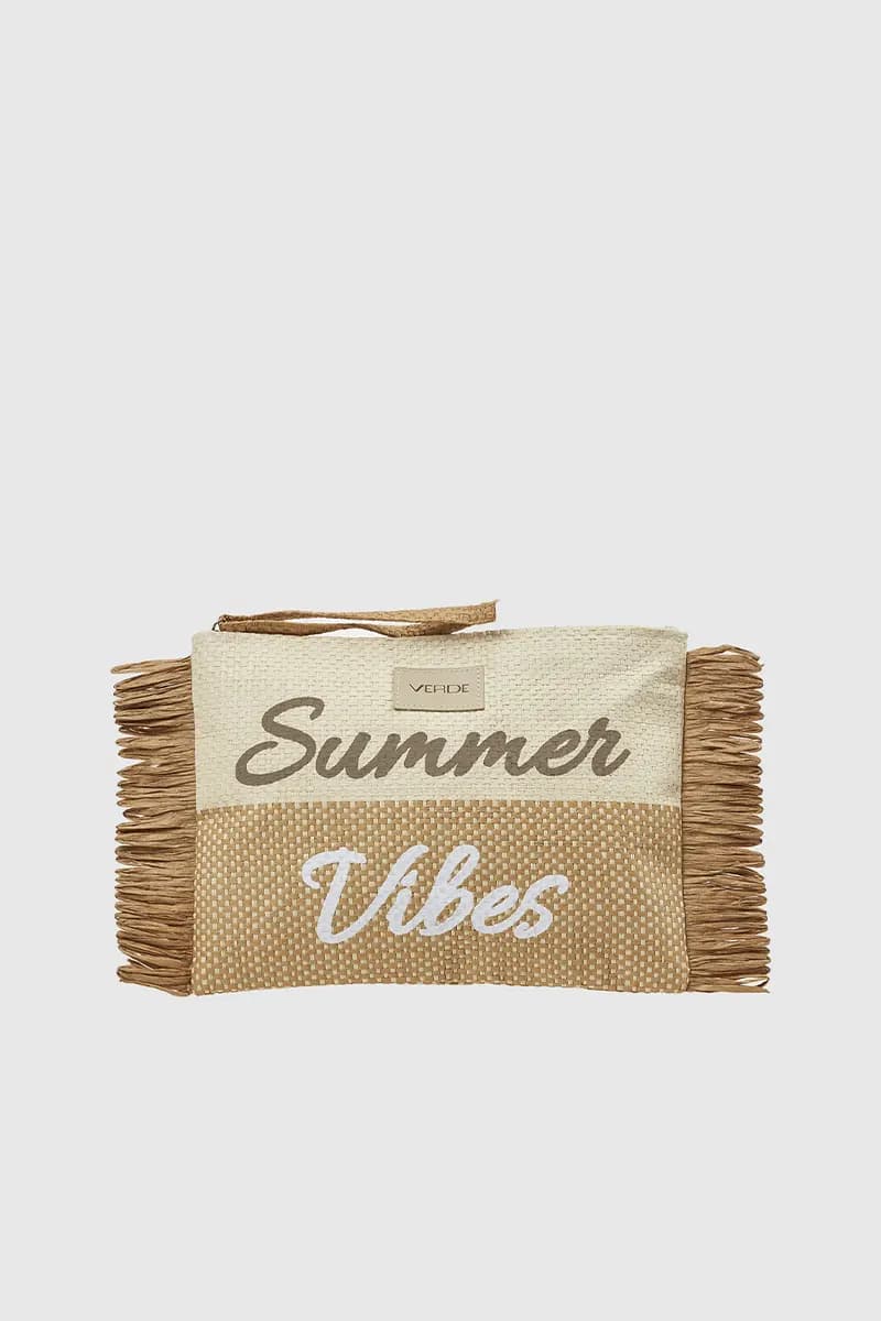 VERDE FASHION | Pochette mare in rafia Summer Vibes - 4