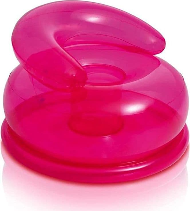 Poltroncina "Baby" Trasparente, 66 x 42 cm gonfiabili per mare e piscina - 3