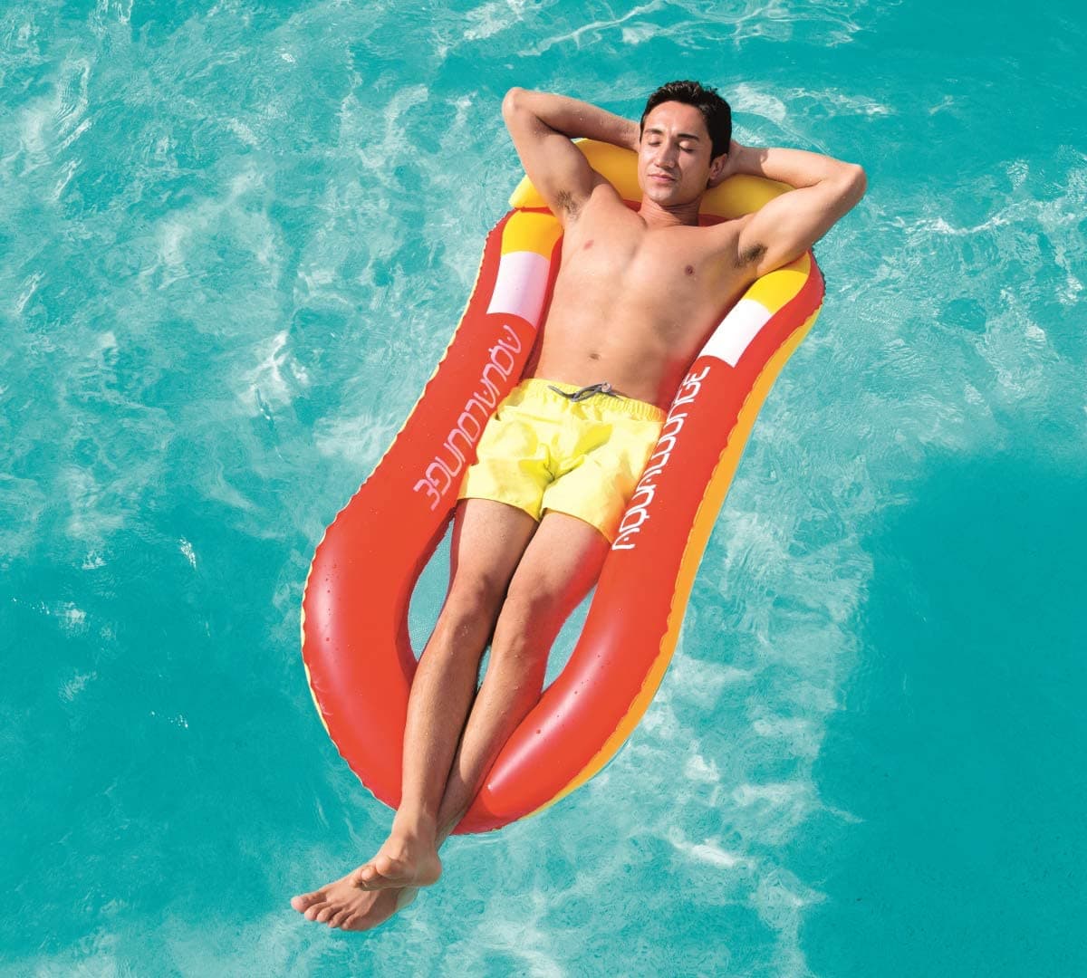 Materassino singolo gonfiabile da mare e piscina con rete 160 x 84 cm - 2