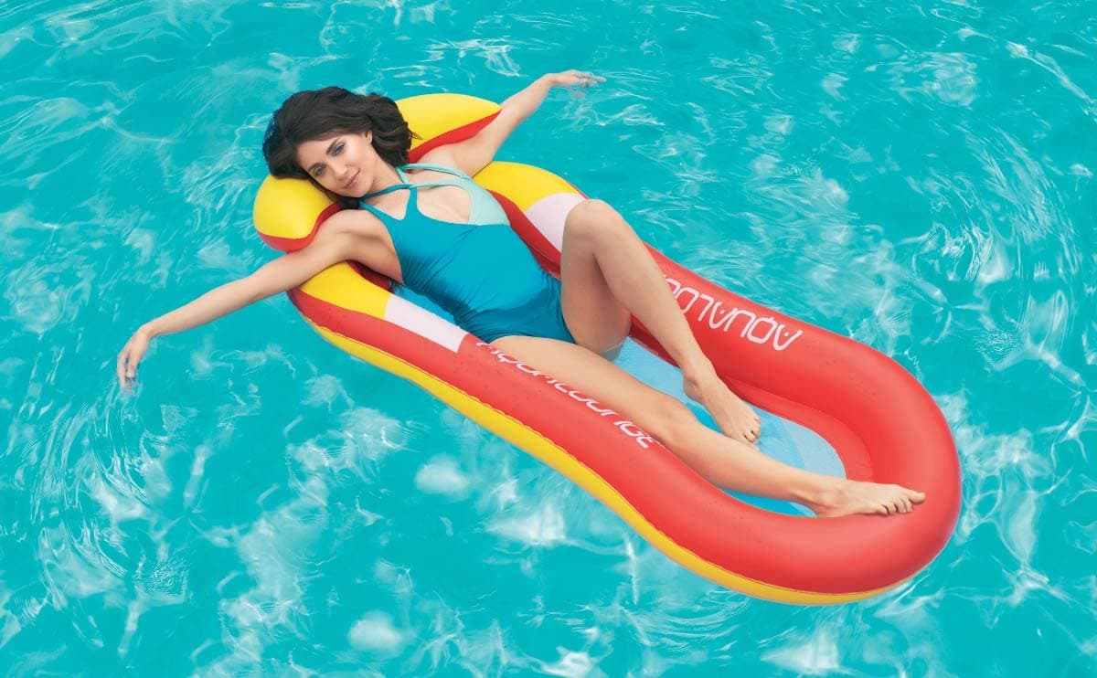 Materassino singolo gonfiabile da mare e piscina con rete 160 x 84 cm - 6