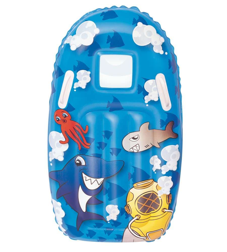 Tavoletta da surf gonfiabile con due maniglie laterali 99x51 cm - 2