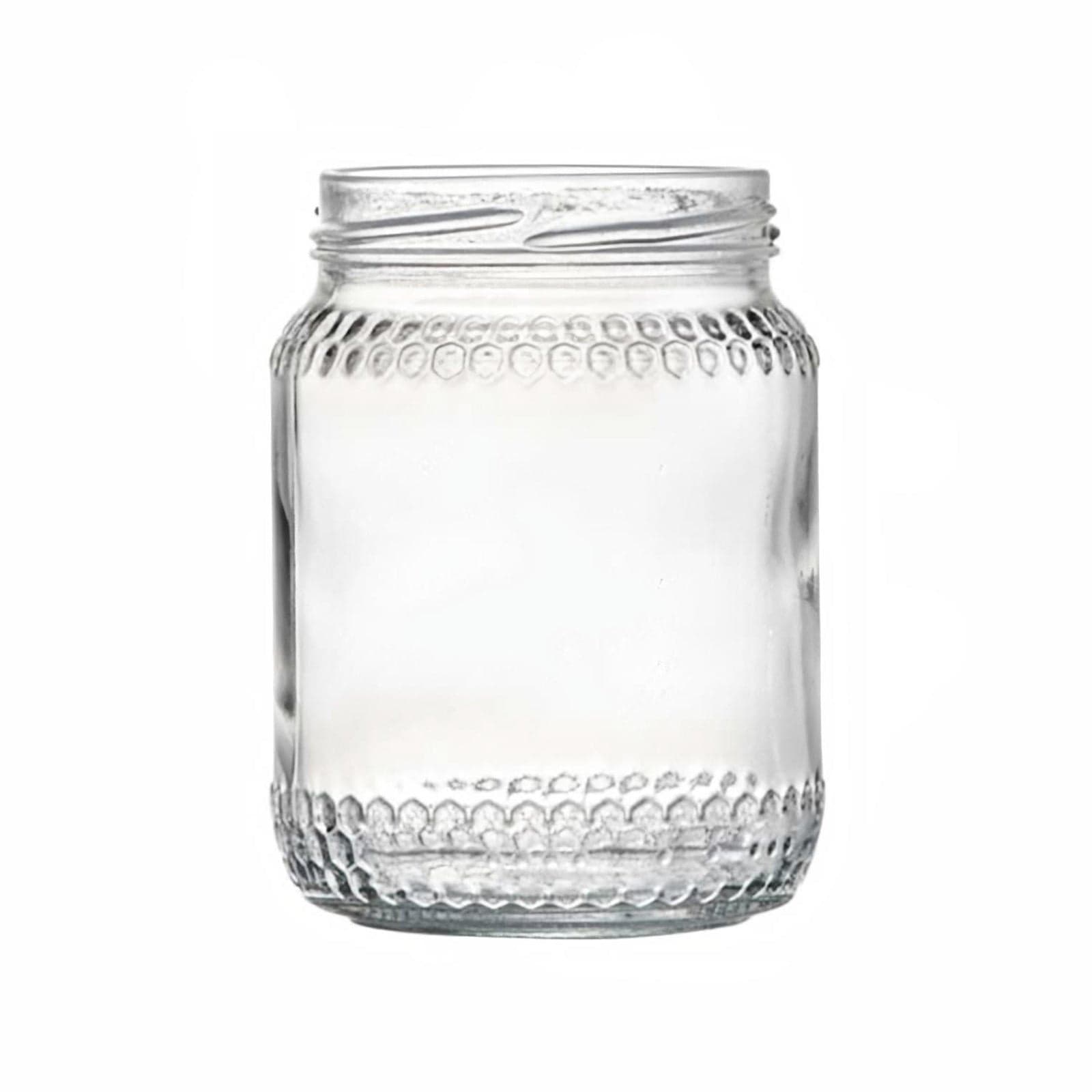 Vaso in vetro "Miele" per alimenti e conserve con imboccatura Twist Off - 4