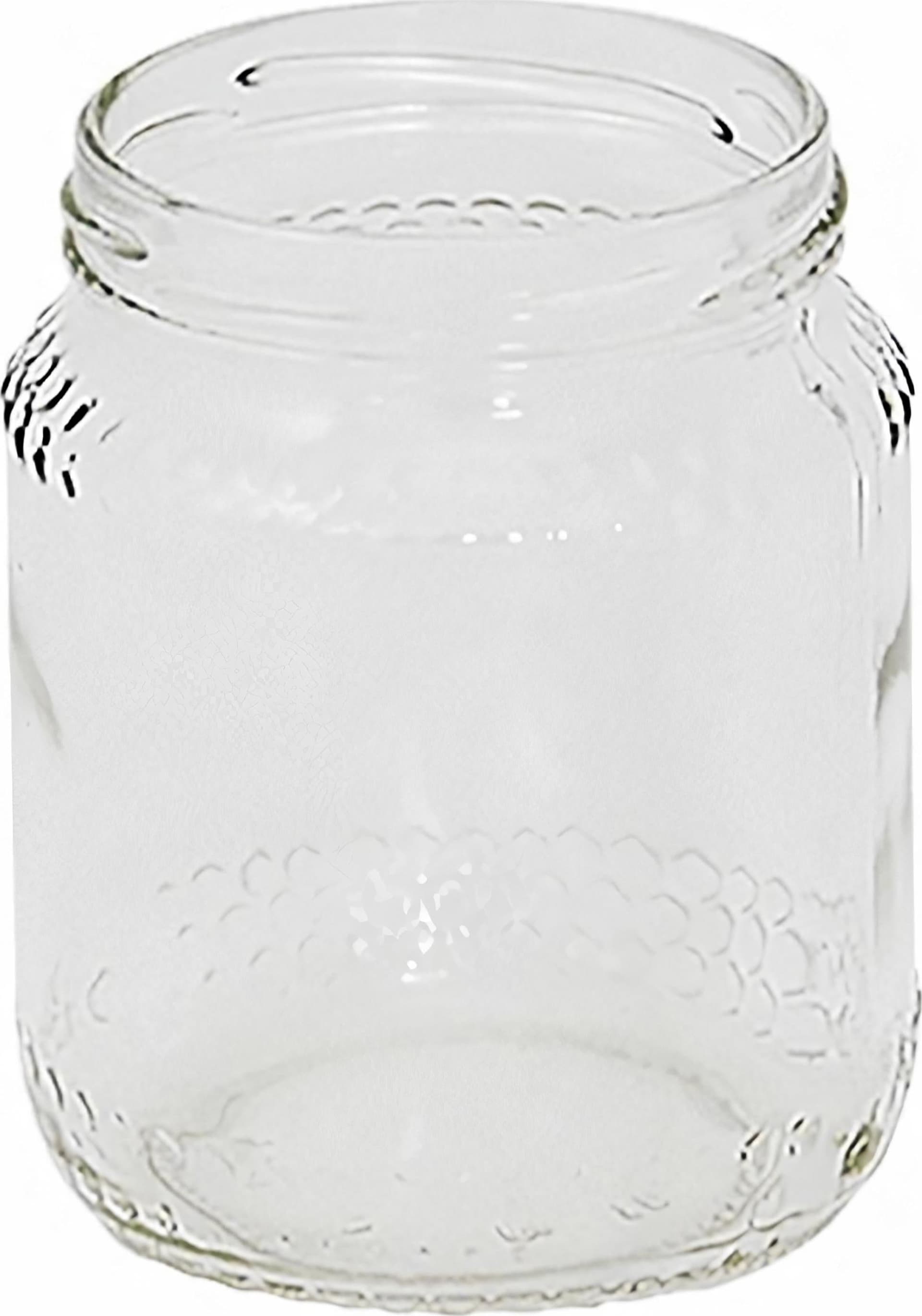 Vaso in vetro "Miele" per alimenti e conserve con imboccatura Twist Off - 2