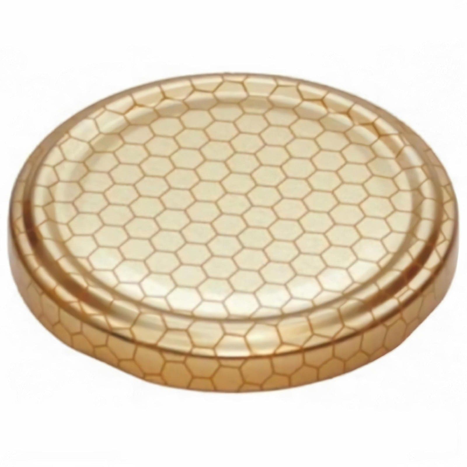 Tappi per barattoli in vetro "Alveare" capsule per boccaci miele e conserve - 4