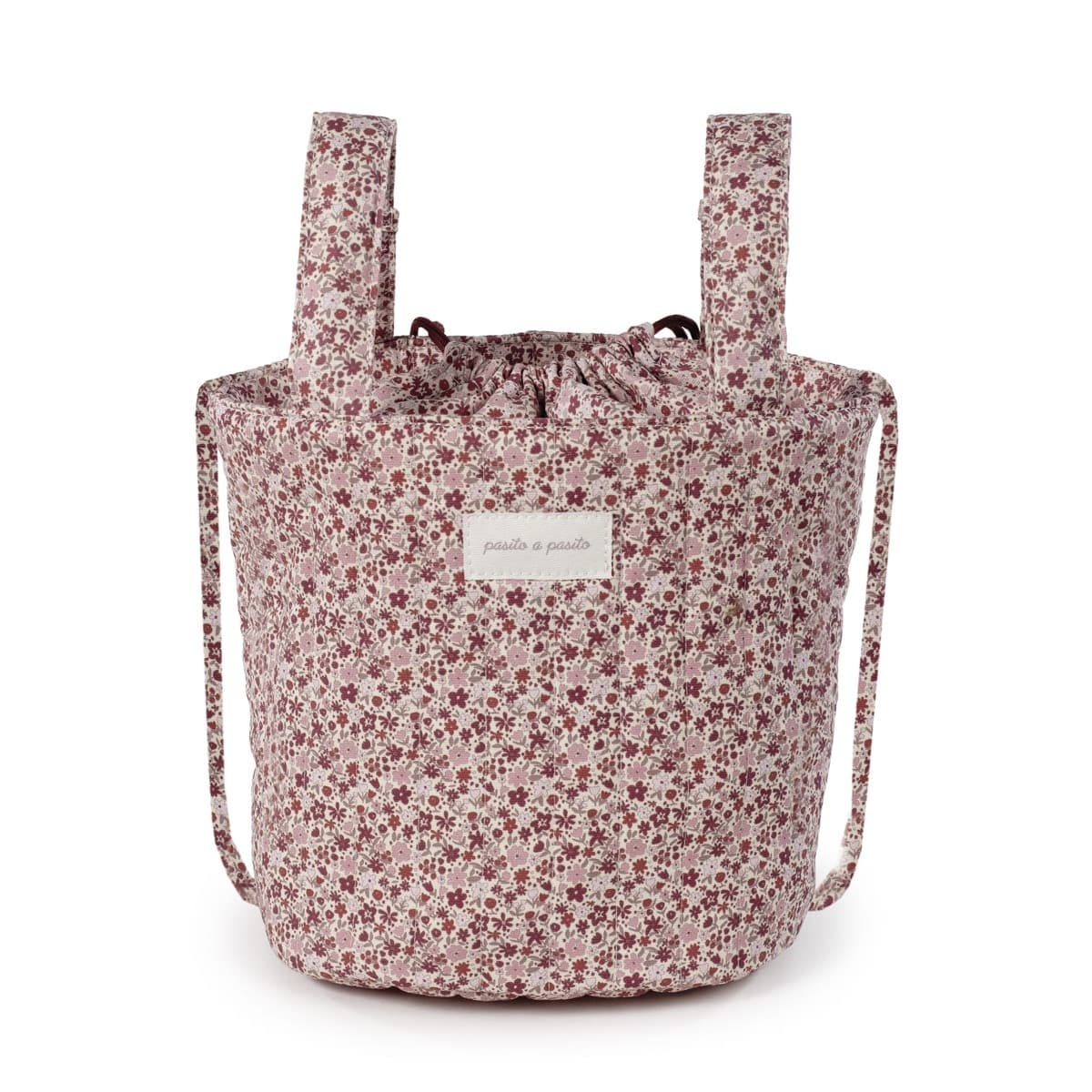 Borsa Bucket Cherry Fiori Pasito a Pasito