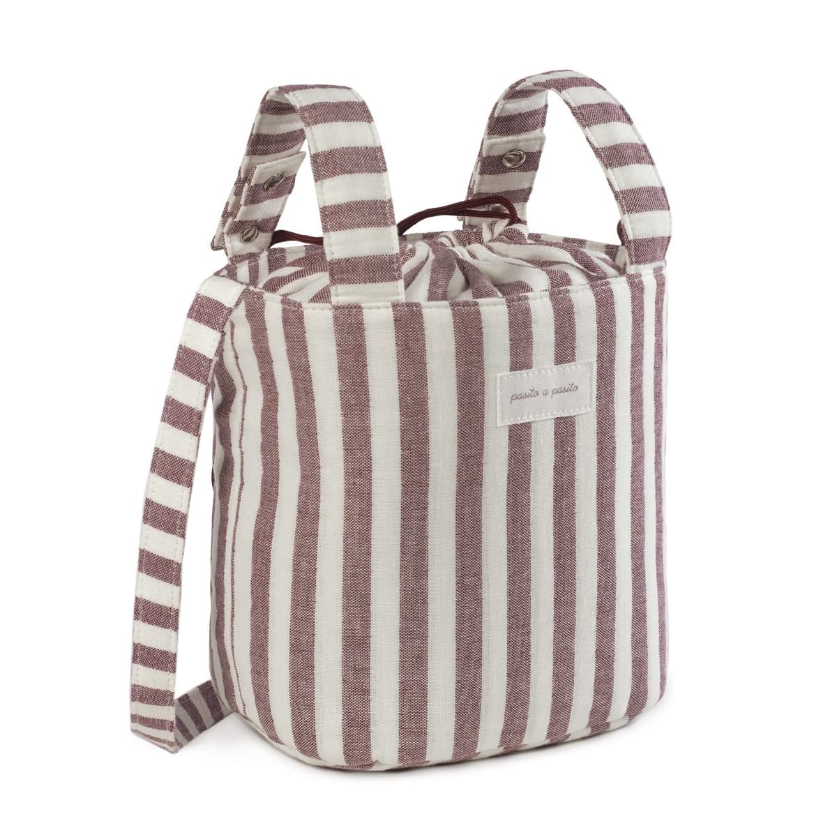 Borsa Bucket Cherry Strisce Pasito a Pasito - 2