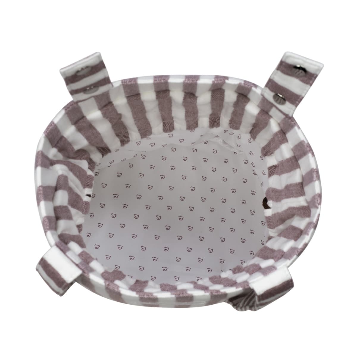 Borsa Bucket Cherry Strisce Pasito a Pasito - 5