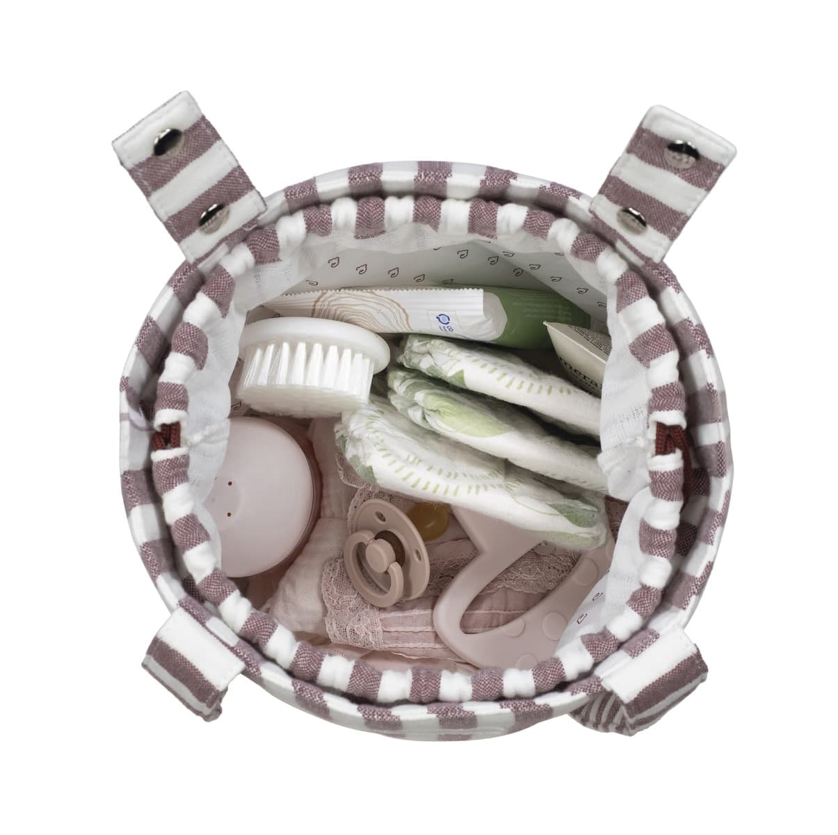 Borsa Bucket Cherry Strisce Pasito a Pasito - 6