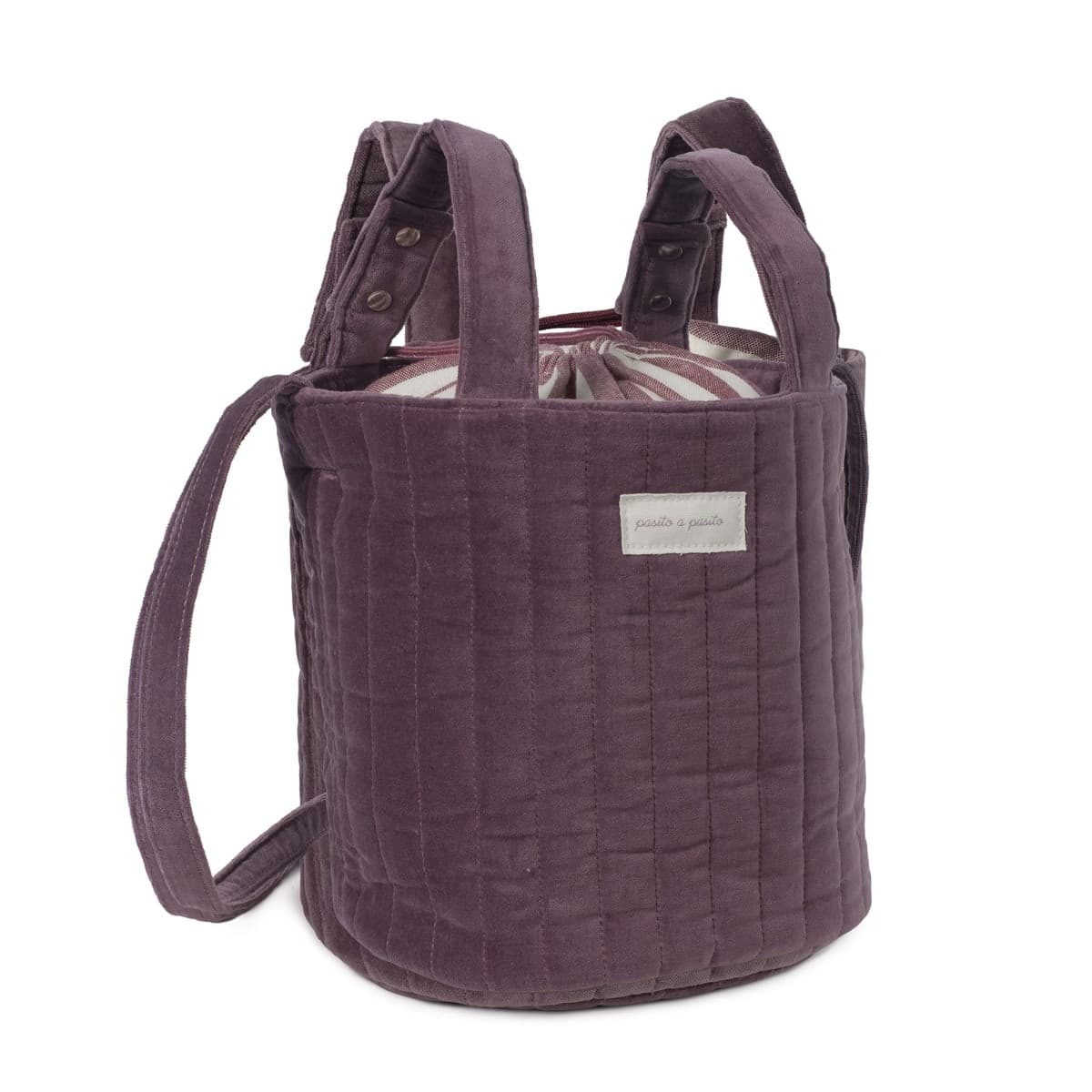 Borsa Bucket Cherry Velvet Pasito a Pasito - 2
