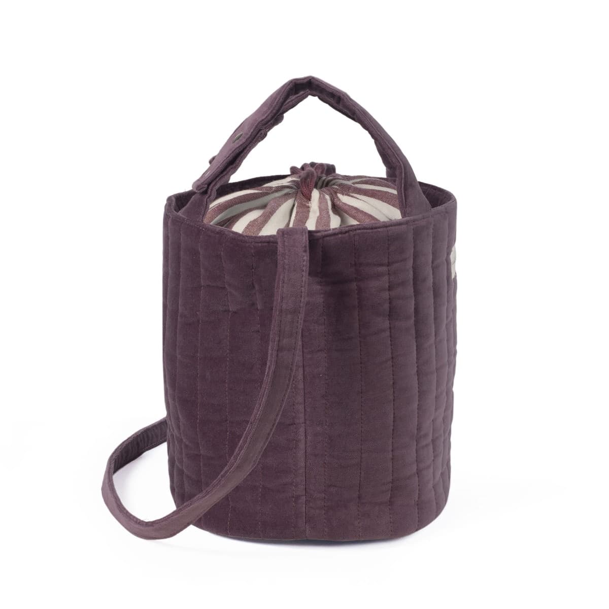 Borsa Bucket Cherry Velvet Pasito a Pasito - 3