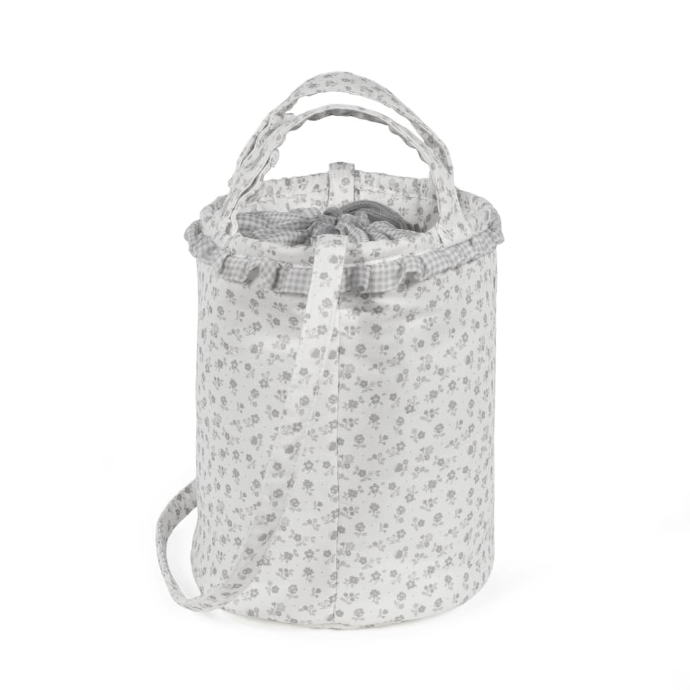 Borsa Bucket Pasito a Pasito Little Bloom Flor Grigio - 4
