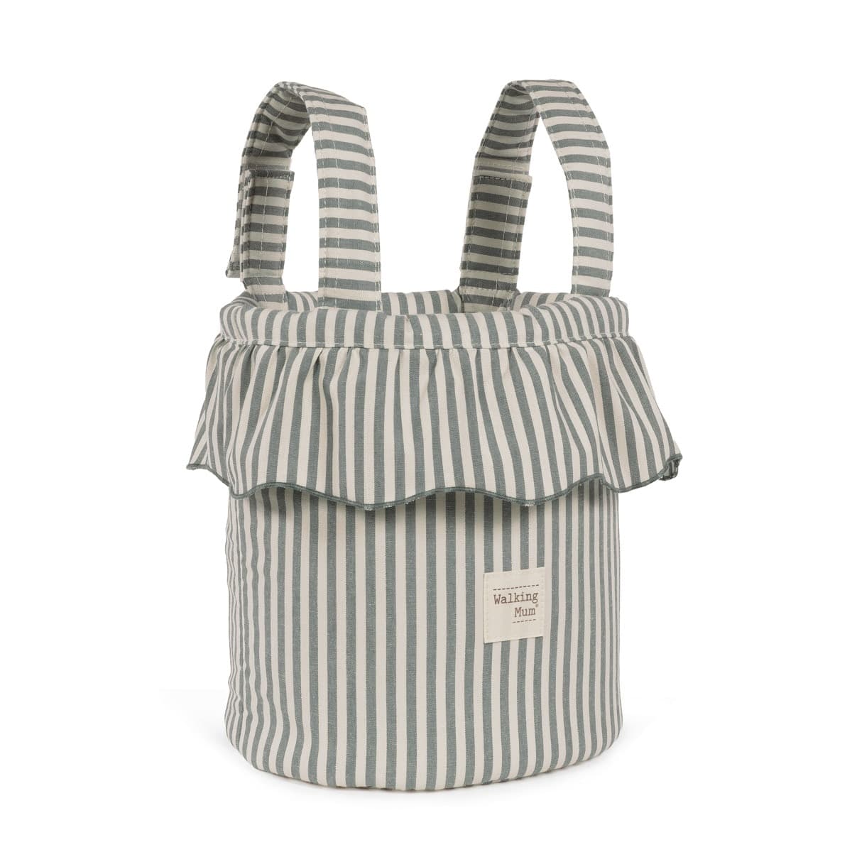 Borsa Bucket Pasito a Pasito WM Pralinè Strisce Matcha - 2