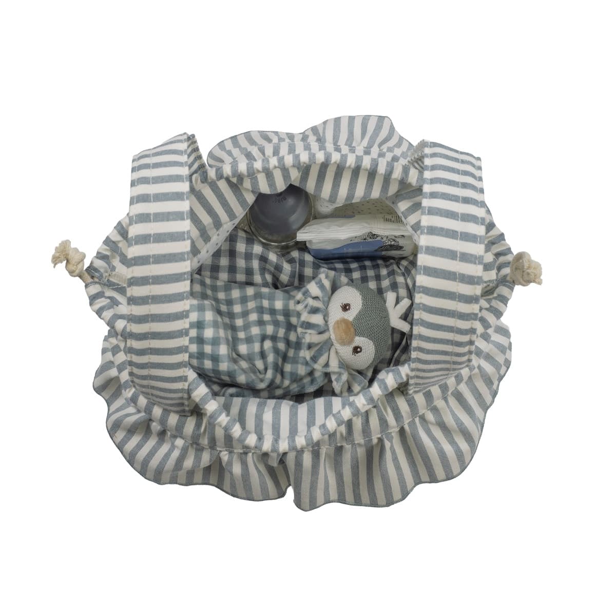 Borsa Bucket Pasito a Pasito WM Pralinè Strisce Matcha - 7