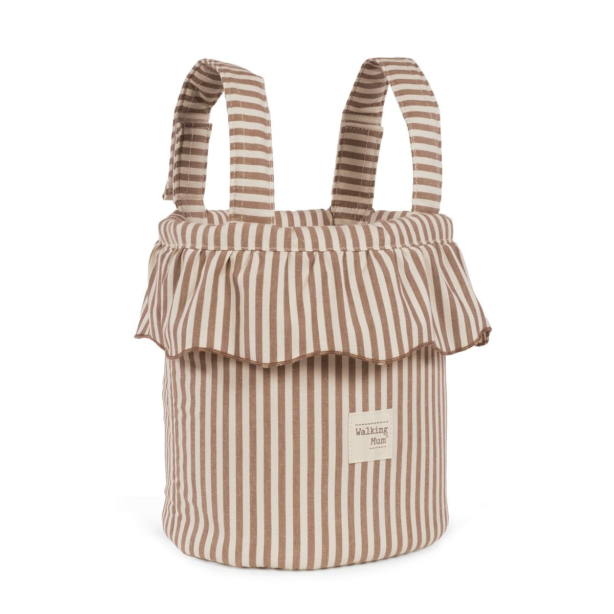 Borsa Bucket Pasito a Pasito WM Pralinè Strisce Moka - 2