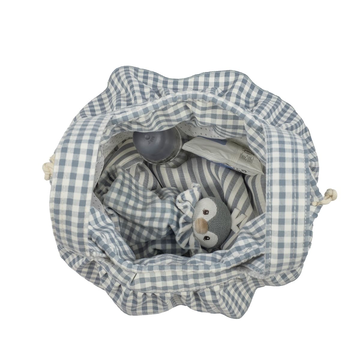 Borsa Bucket Pasito a Pasito WM Pralinè Vichy Matcha - 7