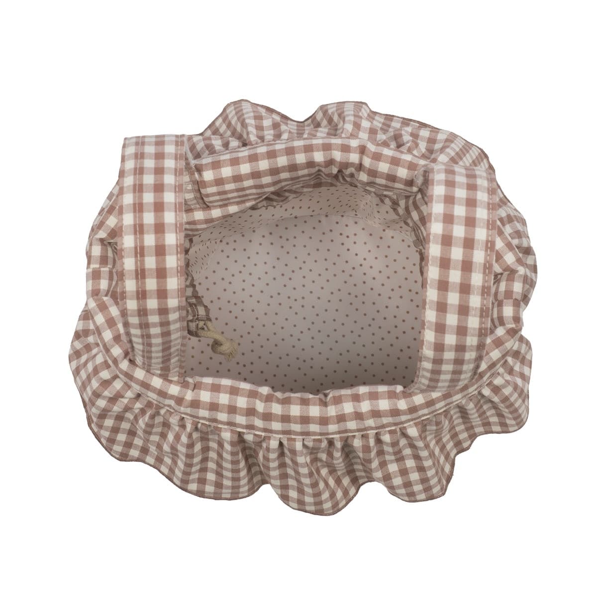 Borsa Bucket Pasito a Pasito WM Pralinè Vichy Moka - 6