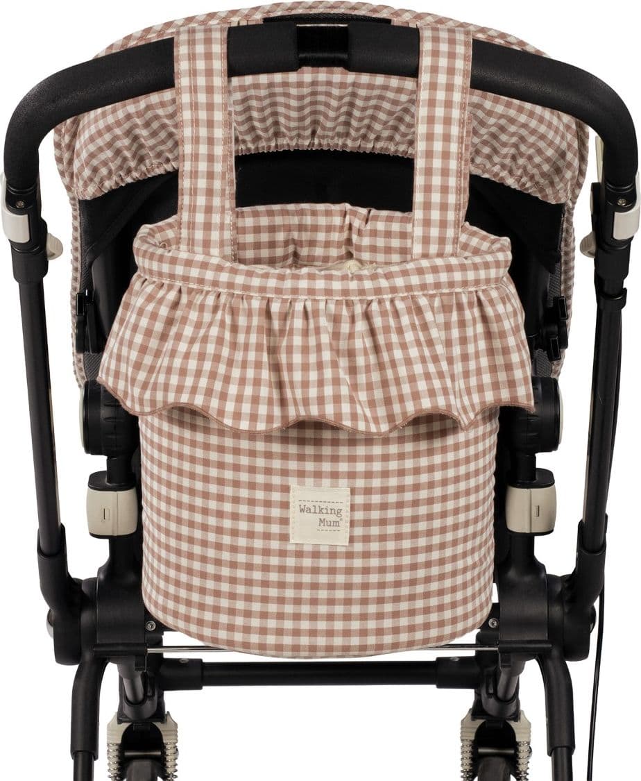 Borsa Bucket Pasito a Pasito WM Pralinè Vichy Moka - 9