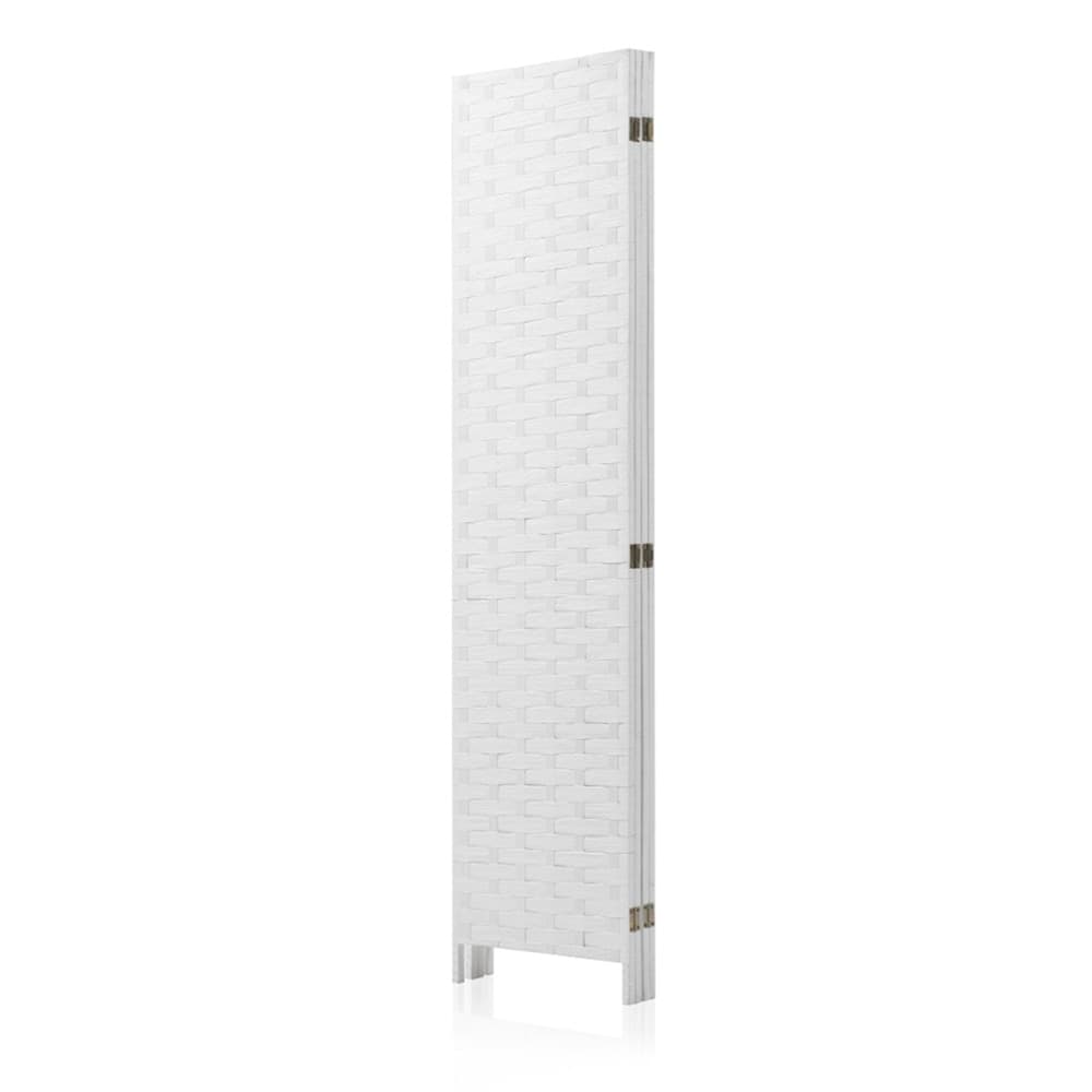 SEPARE' A 4 ANTE PANNELLI DOUBLE FACE BIANCO PARAVENTO DIVISORIO AMBIENTI SEP08 336233 - 3
