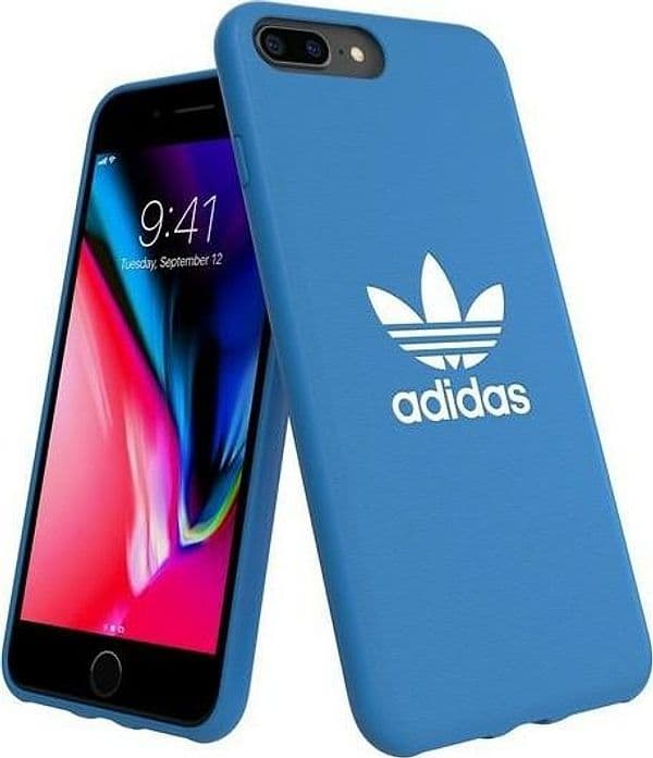 cover adidas iphone 6s/7/8 se ( 2020)  blu