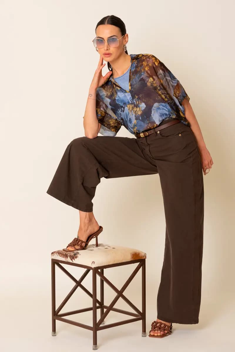 SISTE'S | Blusa chiffon fantasia fiori - 2