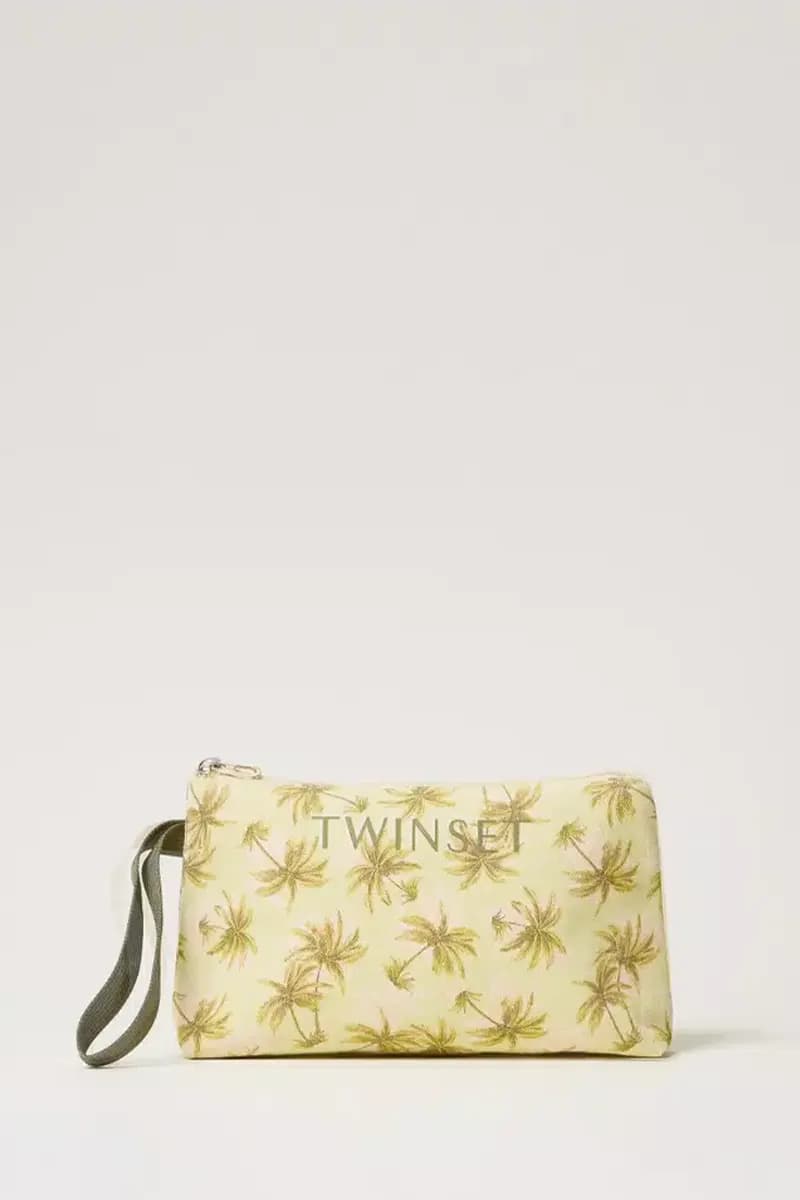 TWINSET | Pochette in canvas stampato - 10