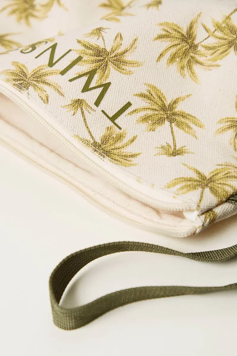 TWINSET | Pochette in canvas stampato - 4