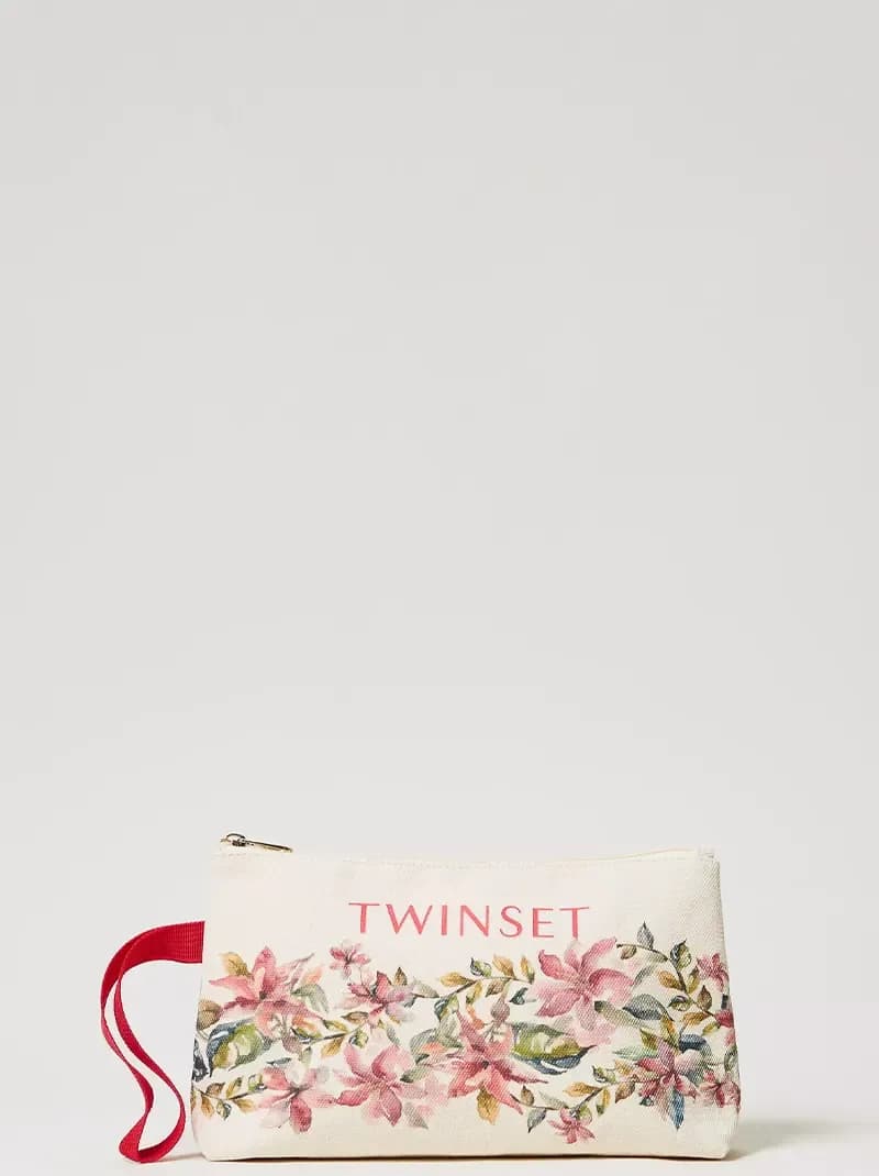 TWINSET | Pochette in canvas stampato - 6