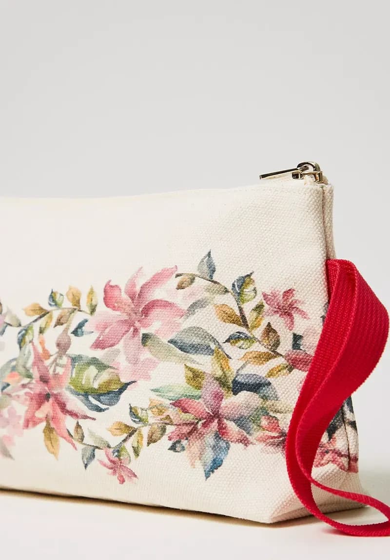 TWINSET | Pochette in canvas stampato - 7
