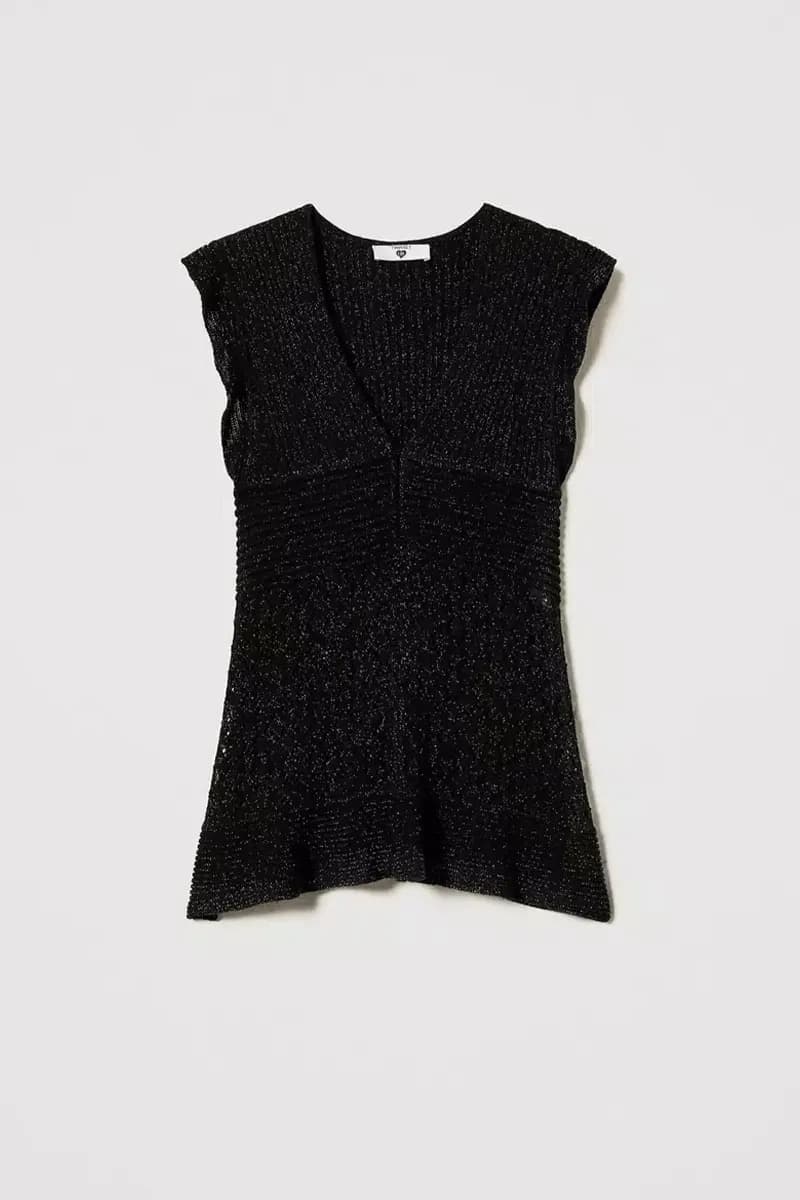 TWINSET | Maglia in filato lurex con volant - 6