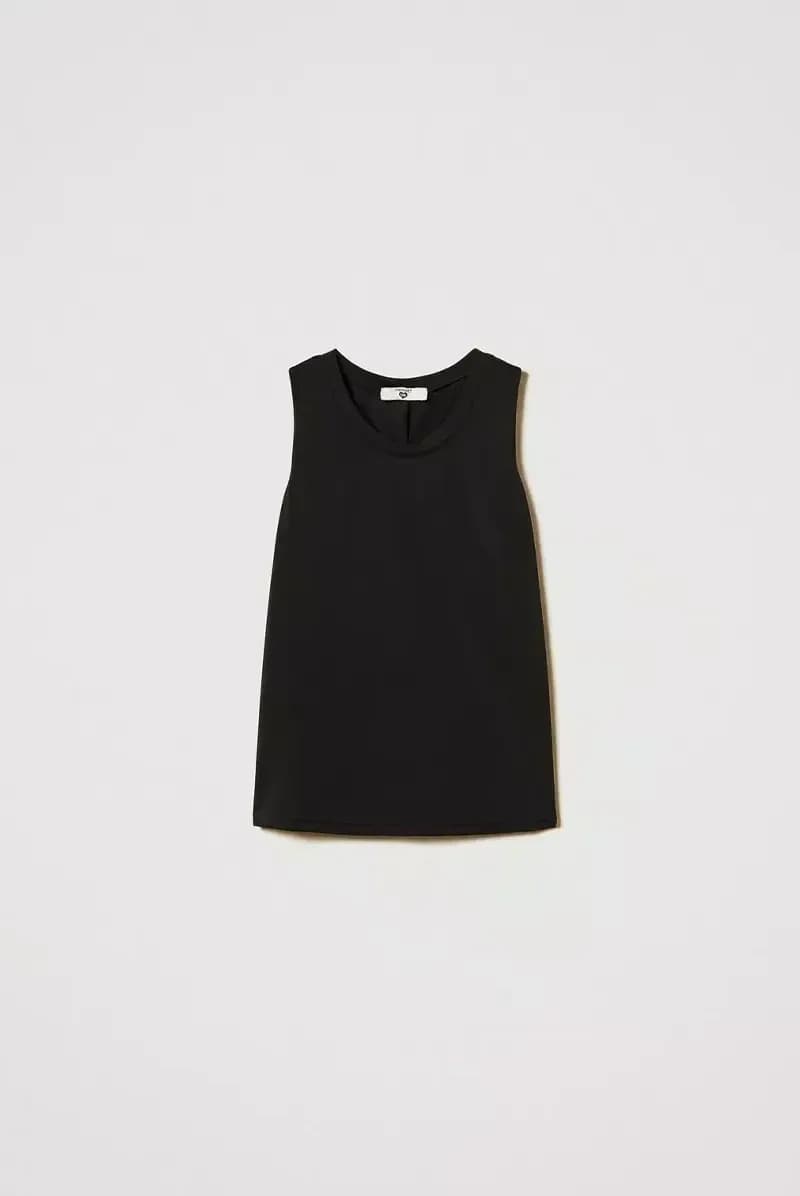TWINSET | Top halter con drappeggio - 6