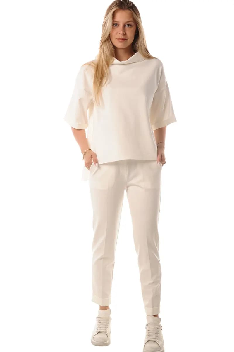 LOKITA | Pantalone basic in punto milano - 6