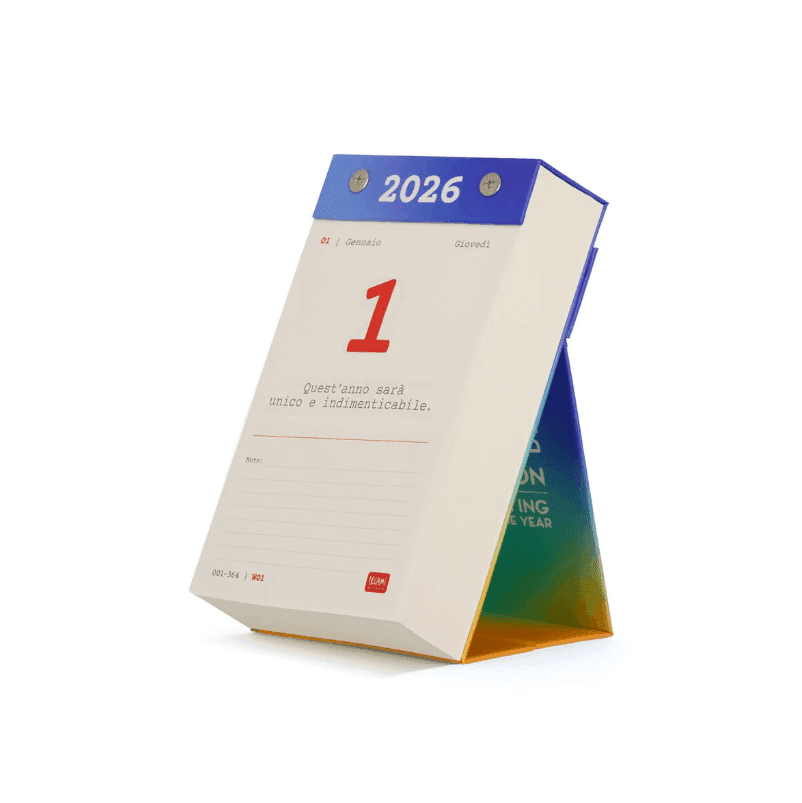 Legami -  Calendario da Tavolo Giornaliero - Aforismi (CALDC26002) - 2